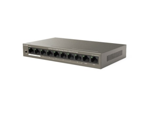 Tenda TEF1110P-8-63W SWITCH Fast Ethernet (10/100)/GARANTIE 2 ANS z store tunis