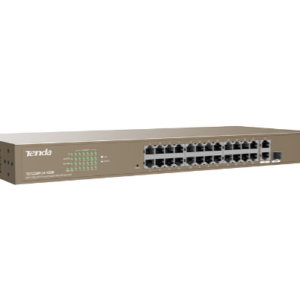 TENDA SWITCH TEF1126P-24-250W V2.0 24P 10/100 PoE/GARANTIE 2 ANS
