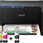 image de Imprimante Epson Multifonction à Réservoir Intégré EcoTank L3251 + 5 bouteilles d'encre offertes