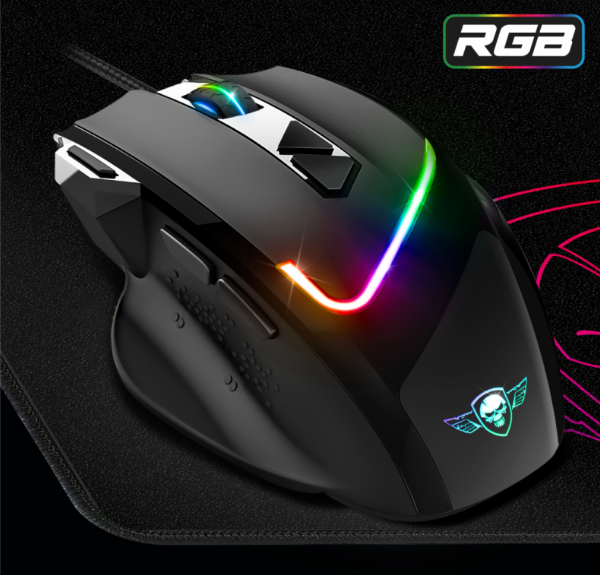 Ensemble Souris et Tapis Gaming Spirit of Gamer PRO-M3 RGB / Z STORE TUNIS