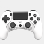 White Shark Manette de Jeux GPW-4006 CENTURION WHITE PS4 / Z STORE TUNIS
