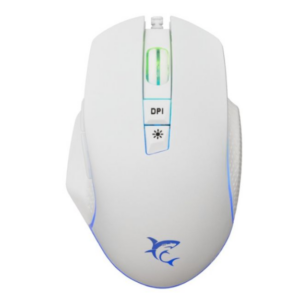 Souris Gamer White Shark GARETH GM-5009 / Blanc / RGB