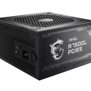 BLOC D'ALIMENTATION MSI MAG A750GL / 80 Plus Gold / 750W PCIE5