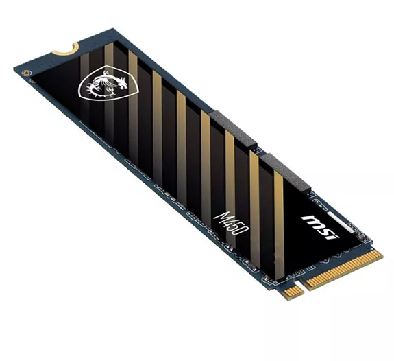 image de MSI SSD SPATIUM M450 PCIE 4.0 NVME M.2 500GB