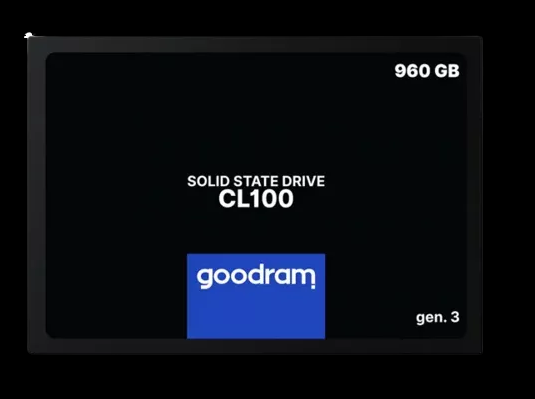 image de GOODRAM SSD CL100 960GB SATA III 2.5 RETAIL