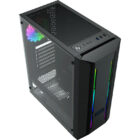 image de Boitier AQIRYS MIZAR ARGB / Moyen Tour / Noir