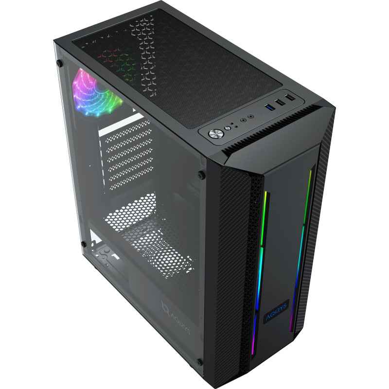 image de Boitier AQIRYS MIZAR ARGB / Moyen Tour / Noir