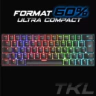 image de CLAVIER SOG XPERT K200 DARK MECA RGB SANS FIL / NOIR