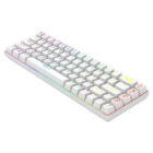image de Clavier Gamer Mécanique AQIRYS MIRA / 100% Anti-ghosting / RGB / Blanc