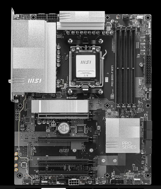 image de Carte Mère MSI PRO B850-P WIFI / Z STORE TUNIS