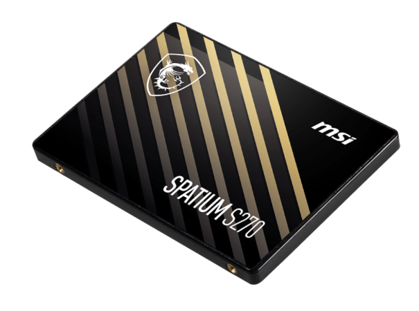 image de Disque Dur Interne SSD MSI SPATIUM S270 SATA 2.5" / 240 Go