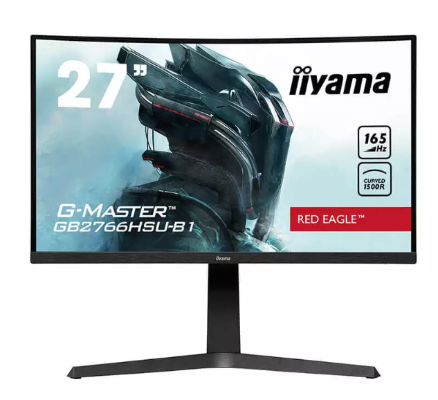 image de Écran PC Gamer IIYAMA G-MASTER GB2766HSU-B1 27" VA Incurvé FHD 165Hz