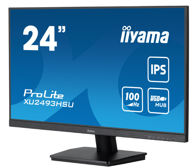 image de ÉCRAN IIYAMA 24" IPS Full HD PROLITE XU2493HSU-B6 / 100 Hz 1MS