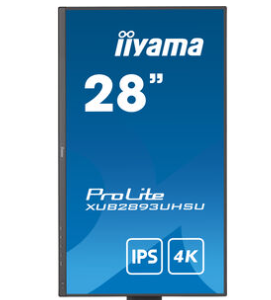 image de IIYAMA ECRAN 28 XUB2893UHSU-B5 | 4K UHD - IPS - 3 MS
