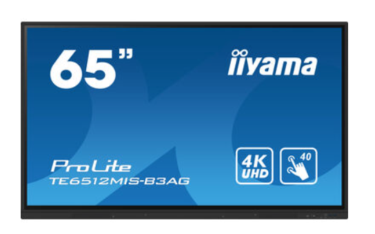 image de Ecran Tactile IIYAMA ProLite TE6512MIS-B1AG 65'' 4K UHD IPS 60Hz