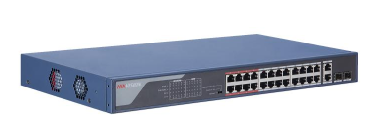 image de HIKVISION 24 Port Gigabit Smart POE Switch