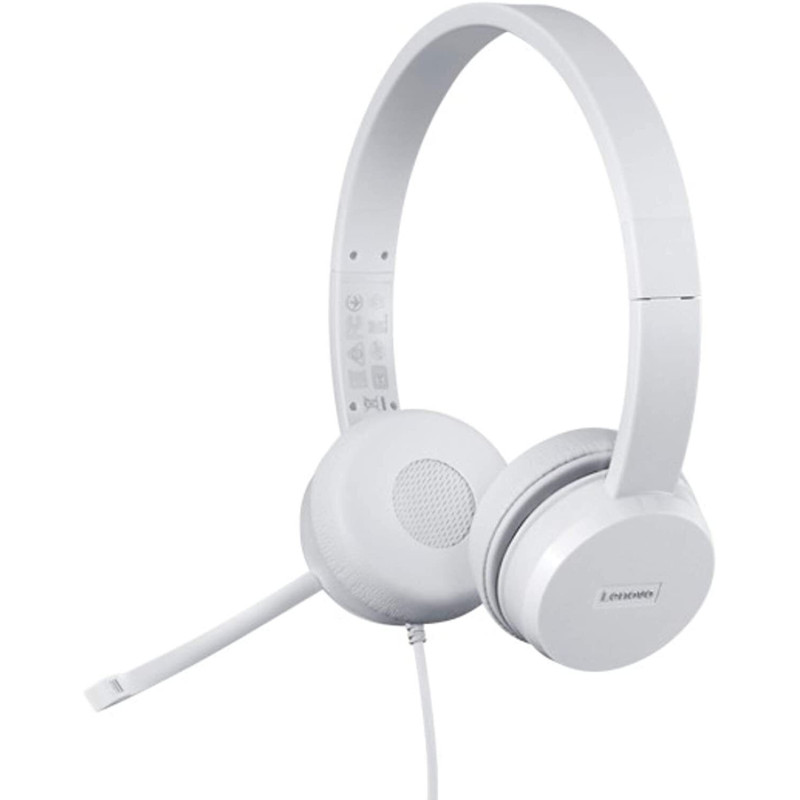 image de Casque Analogique Lenovo 110 / Gris