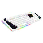 image de Clavier Gaming Mécanique Aqirys Aludra, 100% Anti-ghosting, RGB Blanc
