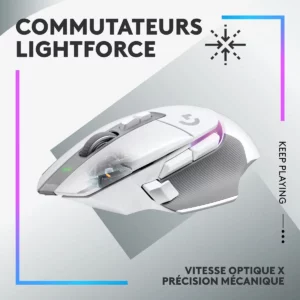 image de Souris Gaming RVB Sans Fil Logitech G502 X PLUS LIGHTSPEED