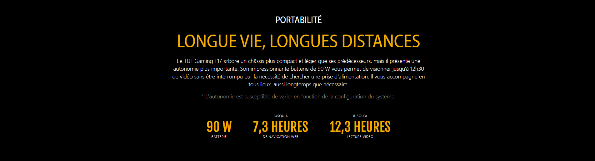 image de Pc Portable Gaming ASUS TUF 707ZC4-HX112W / Intel core i5-12500H / RTX 3050 8Go / 8 Go / 512SSD / Windows 11