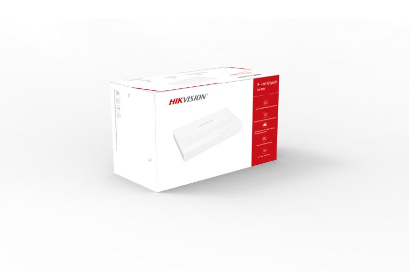 image de Switch de bureau HIKVISION DS-3E0508D-E / 8 Ports Gigabit