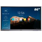 image de Écran Intéractif HIKVISION DS-D5B86RB/C 86 pouces - 4K - Android 11