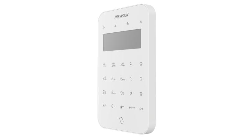 image de Clavier Led Sans Fil Pour Alarme Hikvision DS-PK1-E-WB AX PRO