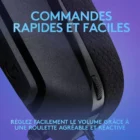 image de Casque Micro Gaming Logitech G335 Headset / Noir