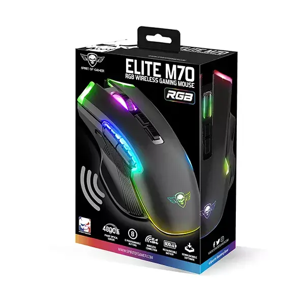 image de Souris Sans Fil Gaming Spirit Of Gamer ELITE-M70