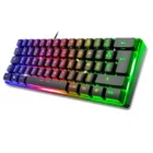 image de Clavier Gaming Filaire Spirit Of Gamer Pro K2 TKL RGB membrane usb noir