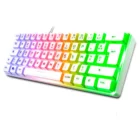 image de Clavier Gamer semi mécanique spirit of gamer PRO-K2 white - format TKL