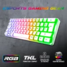 image de Clavier Gamer semi mécanique spirit of gamer PRO-K2 white - format TKL