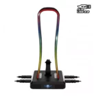 image de Support De Casque Spirit Of Gamer STD1 RGB - NOIR