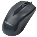 image de Souris Filaire USB-C Sandberg 1200 dpi - Noir
