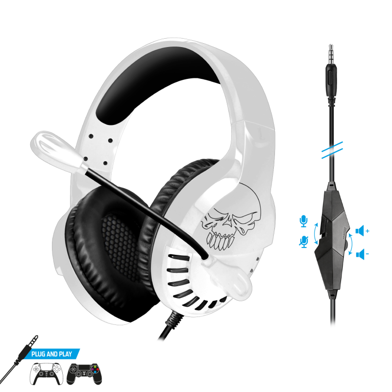 image de Casque Gaming Spirit of Gamer PRO-H3 / Blanc