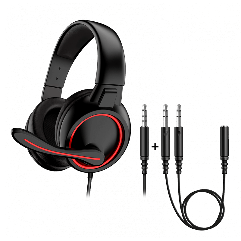 image de Casque micro Gaming Advance GTA 210 filaire multiplateforme Jack 3.5mm