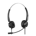 image de Casque Micro Sandberg 3en1 Office Headset Pro Stereo (USB + RJ9/11) - Noir