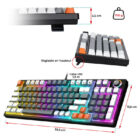 image de Clavier mécanique spirit of gamer Xpert-K350 - Black