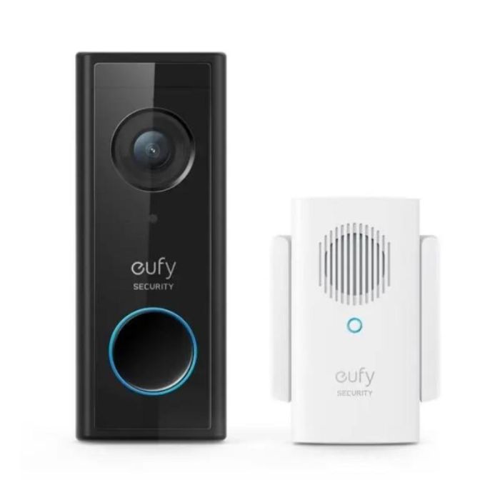 image de Battery Powered Eufy 2K Video Doorbell - Noir - E82203