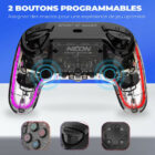 image de Manette Sans Fil Spirit Of Gamer NEON Bluetooth - RGB 10 modes
