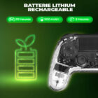 image de Manette Sans Fil Spirit Of Gamer NEON Bluetooth - RGB 10 modes