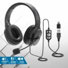 image de Casque micro Filaire Advance Smartphonics 550 Stéréo 2en1