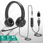 image de Micro Casque Filaire Advance SmartPhonics 750 3EN1