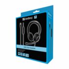 image de Micro Casque Filaire SANDBERG Chat 126-16 USB - Noir