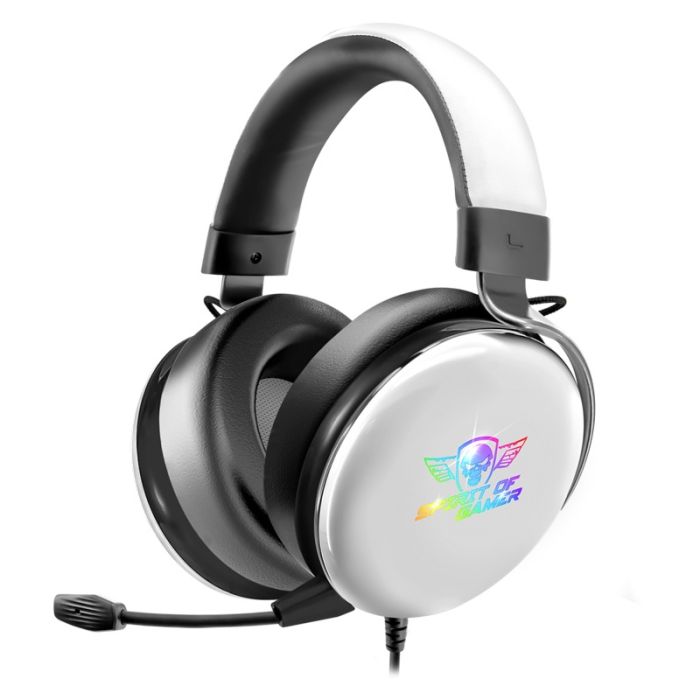 image de Micro Casque Gamer SPIRIT OF GAMER XPERT H700 Noir & Blanc