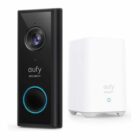 image de Sonnette à piles Eufy vidéo 2K, kit - Noir - E82101