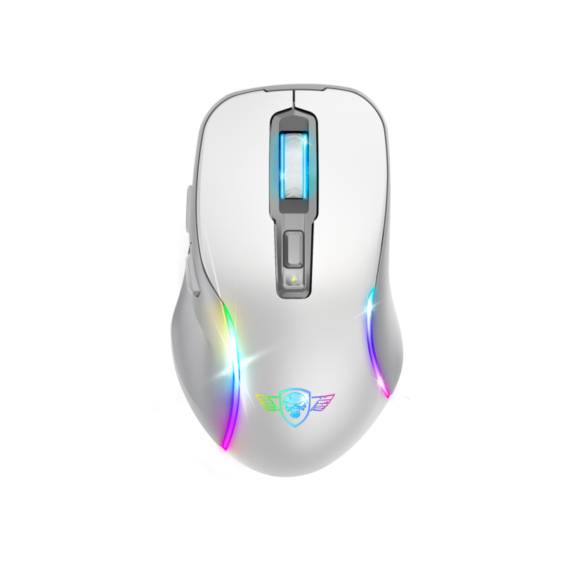 image de Souris Gaming Sans Fil Spirit of Gamer ELITE M50 ARTIC / RGB / Blanc