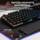 image de Clavier G-Lab KEYZ Rubidium AZERTY / RedSwitch