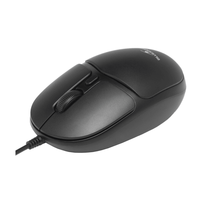 image de Souris Bluestork filaire compacte ambidextre 1000 dpi 4 boutons Noir