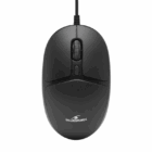 image de Souris Bluestork filaire compacte ambidextre 1000 dpi 4 boutons Noir